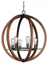 Maxim 20918APAR - Bodega Bay-Single-Tier Chandelier