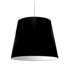 Dainolite OD-L-797 - 1 Light Oversized Drum Pendant Large Black Shade