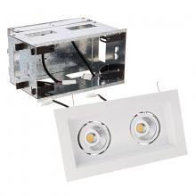 WAC Canada MT-3LD211R-F940-WT - Mini Multiple LED Two Light Remodel Housing with Trim and Light Engine