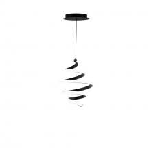 WAC Canada PD-19408-30-BK - Whirl Mini Pendant Light