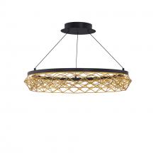 WAC Canada PD-45427-BK/GO - Lacey Pendant Light