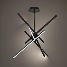 WAC Canada PD-73139-BK - PARALLAX Chandelier Light