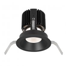 WAC Canada R4RD1T-F840-BK - Volta Round Shallow Regressed Trim with LED Light Engine