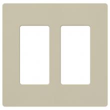 Lutron Electronics SC-2-CY - SATIN WALLPLATE 2G CY