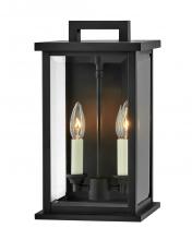 Hinkley Canada 20010BK - Medium Wall Mount Lantern