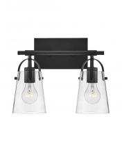 Hinkley Canada 5132BK - Small Two Light Vanity