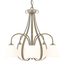 Hubbardton Forge - Canada 101445-SKT-84-GG0001 - Sweeping Taper 5 Arm Chandelier