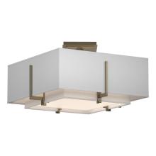 Hubbardton Forge - Canada 126507-SKT-84-SF1205-SJ1605 - Exos Square Small Double Shade Semi-Flush