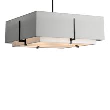 Hubbardton Forge - Canada 139635-SKT-MULT-10-SF2012-SJ2401 - Exos Square Large Double Shade Pendant