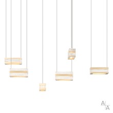 Hubbardton Forge - Canada 401349-LED-STND-86-ZM0562 - Stacks 6-Light LED Pendant