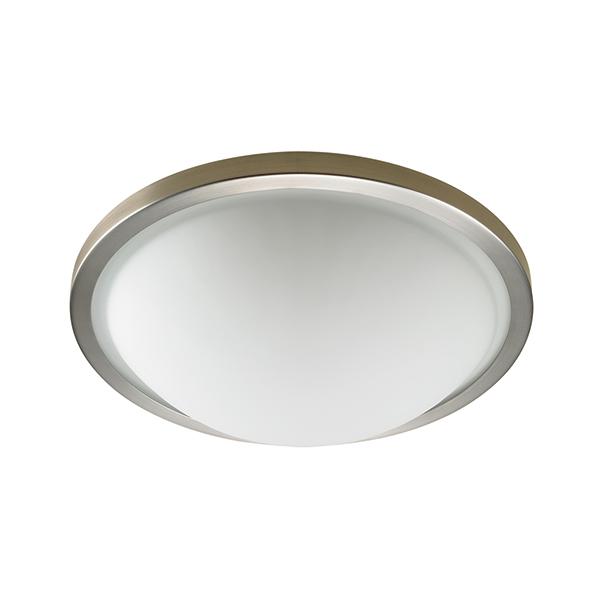 Halo Flush Mount Brushed Chrome