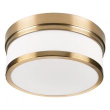 Russell Lighting 358-414/SG - Selene Flush Mount Soft Gold